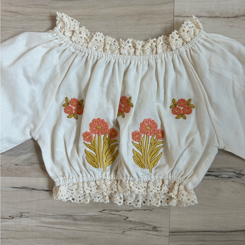 100% cotton crop top - Picture 2 of 5